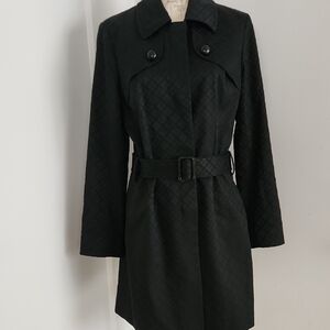 ETC Black Trench Coat